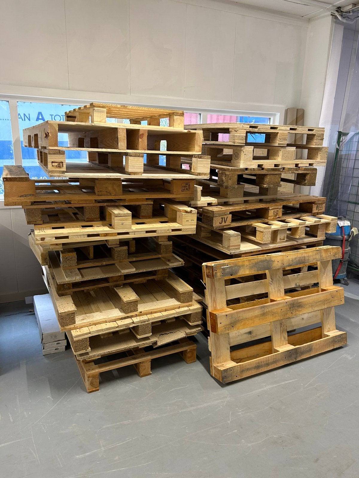 Pallet hout, Doe-het-zelf en Verbouw, Ophalen, Zo goed als nieuw, 50 mm of meer, Pallet