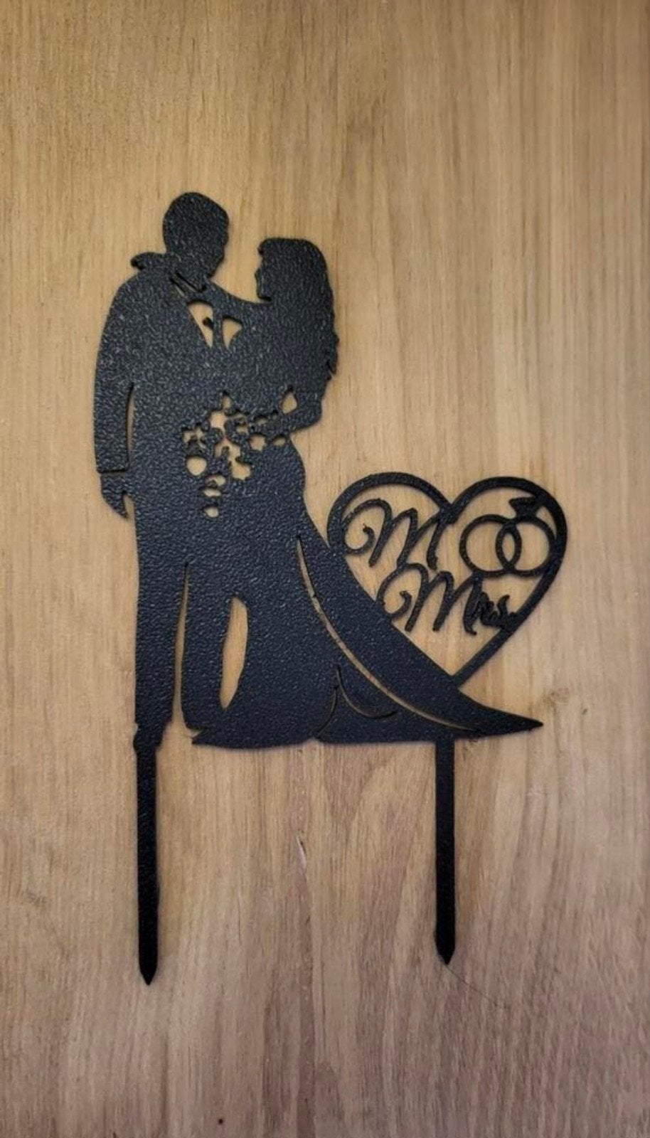 Bruidstaart topper cake topper taart huwelijk bruiloft, Ophalen of Verzenden, Nieuw