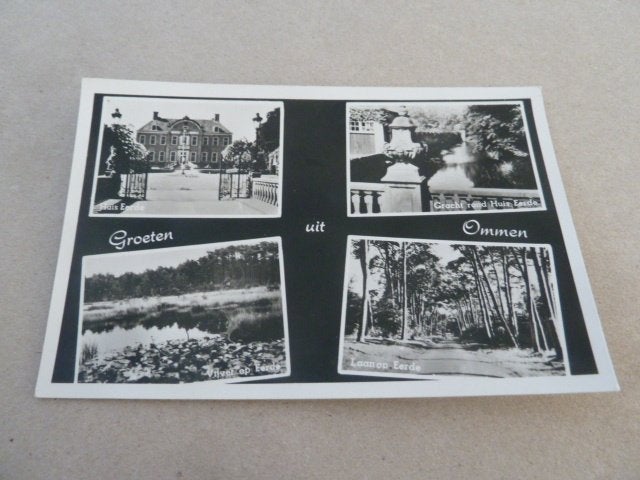 Ommen circa 1960 Groeten Uit, Ophalen of Verzenden, 1960 tot 1980, Ongelopen, Overijssel