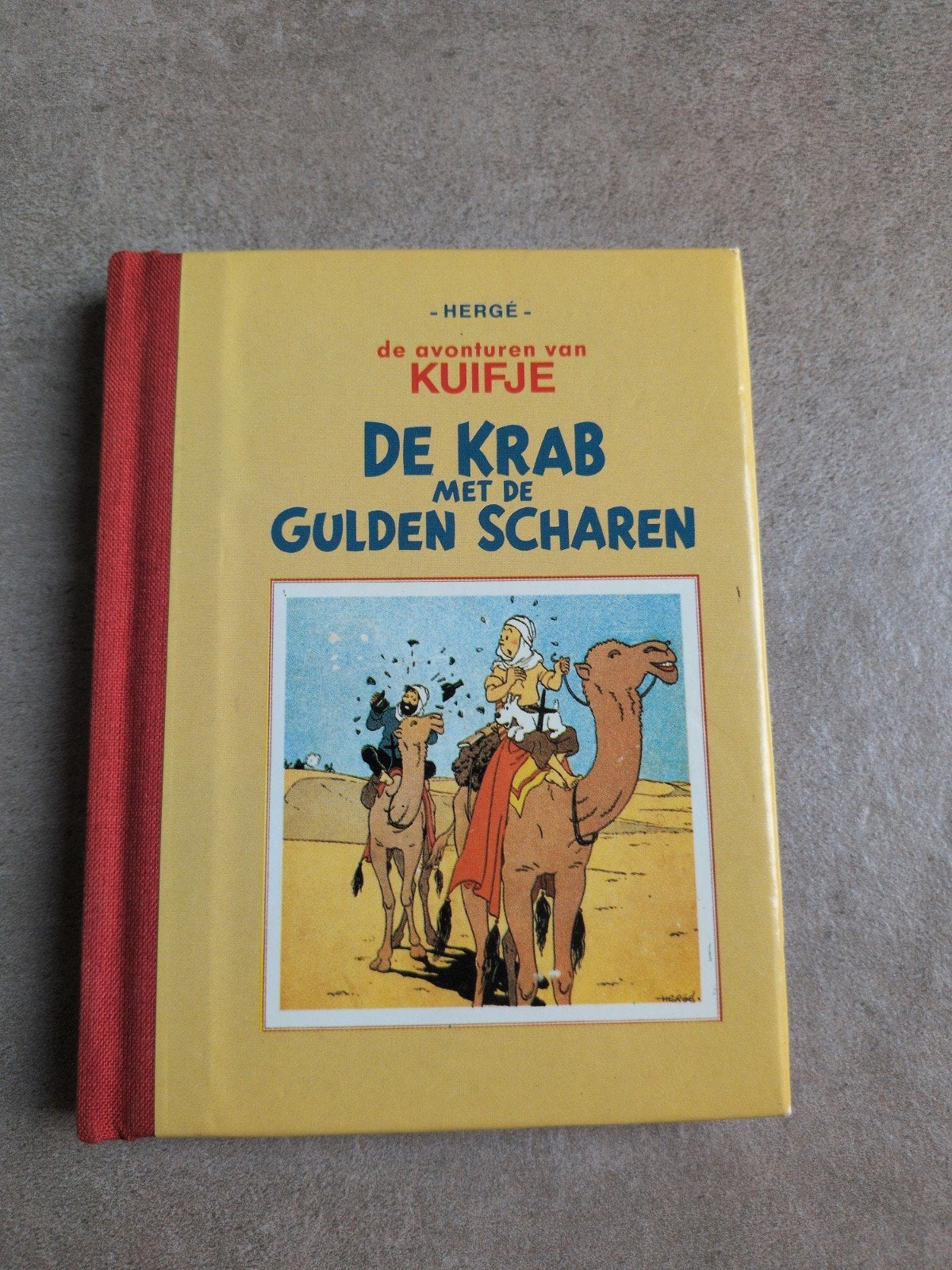 Kuifje - De Krab met de Gulden Scharen (mini Hardcover), Boeken, Eén stripboek, Ophalen of Verzenden, Gelezen, Hergé