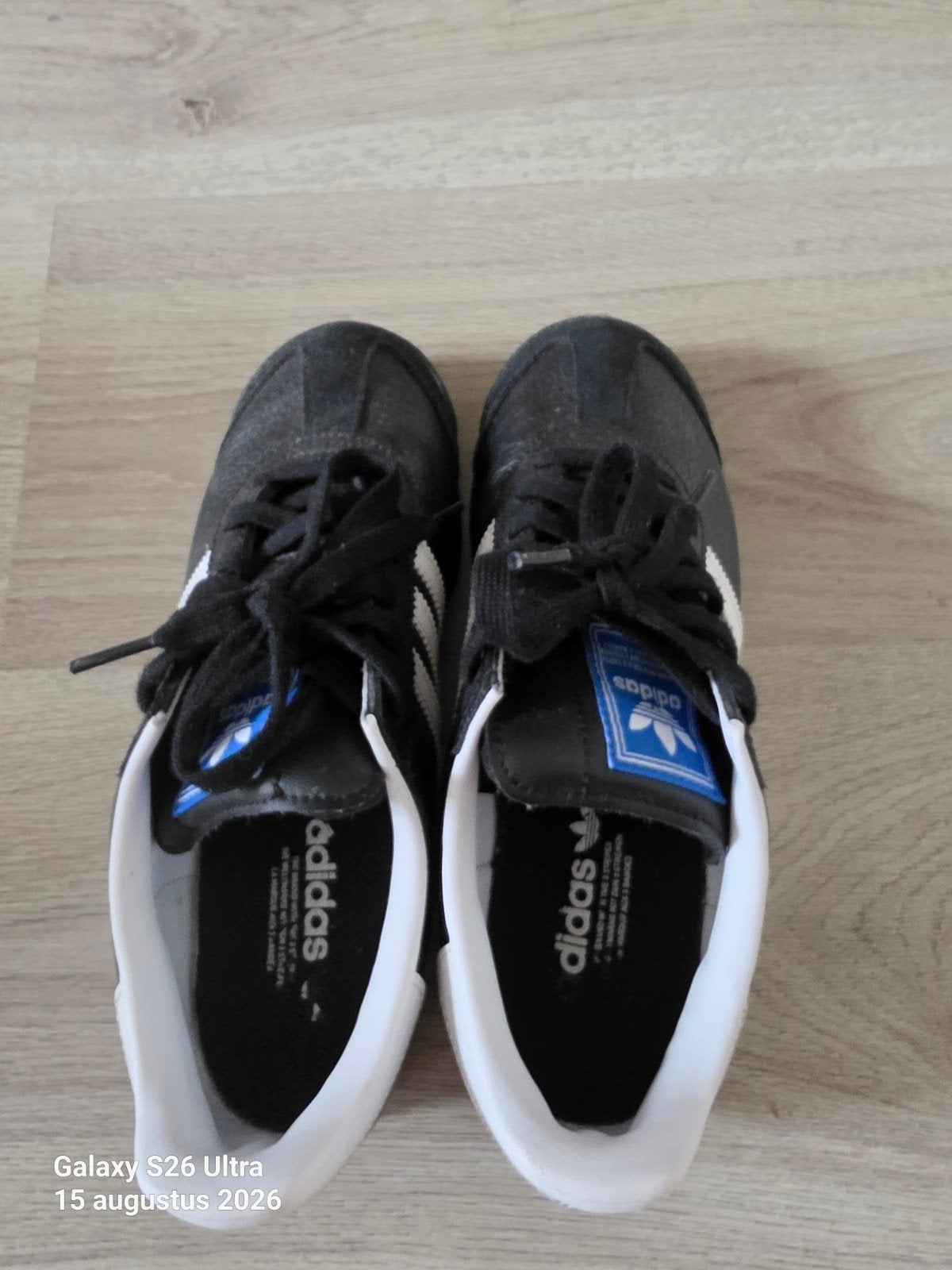 Adidas Samoa sneakers - Zwart met witte strepen, Adidas, Zwart, Ophalen of Verzenden, Sneakers of Gympen