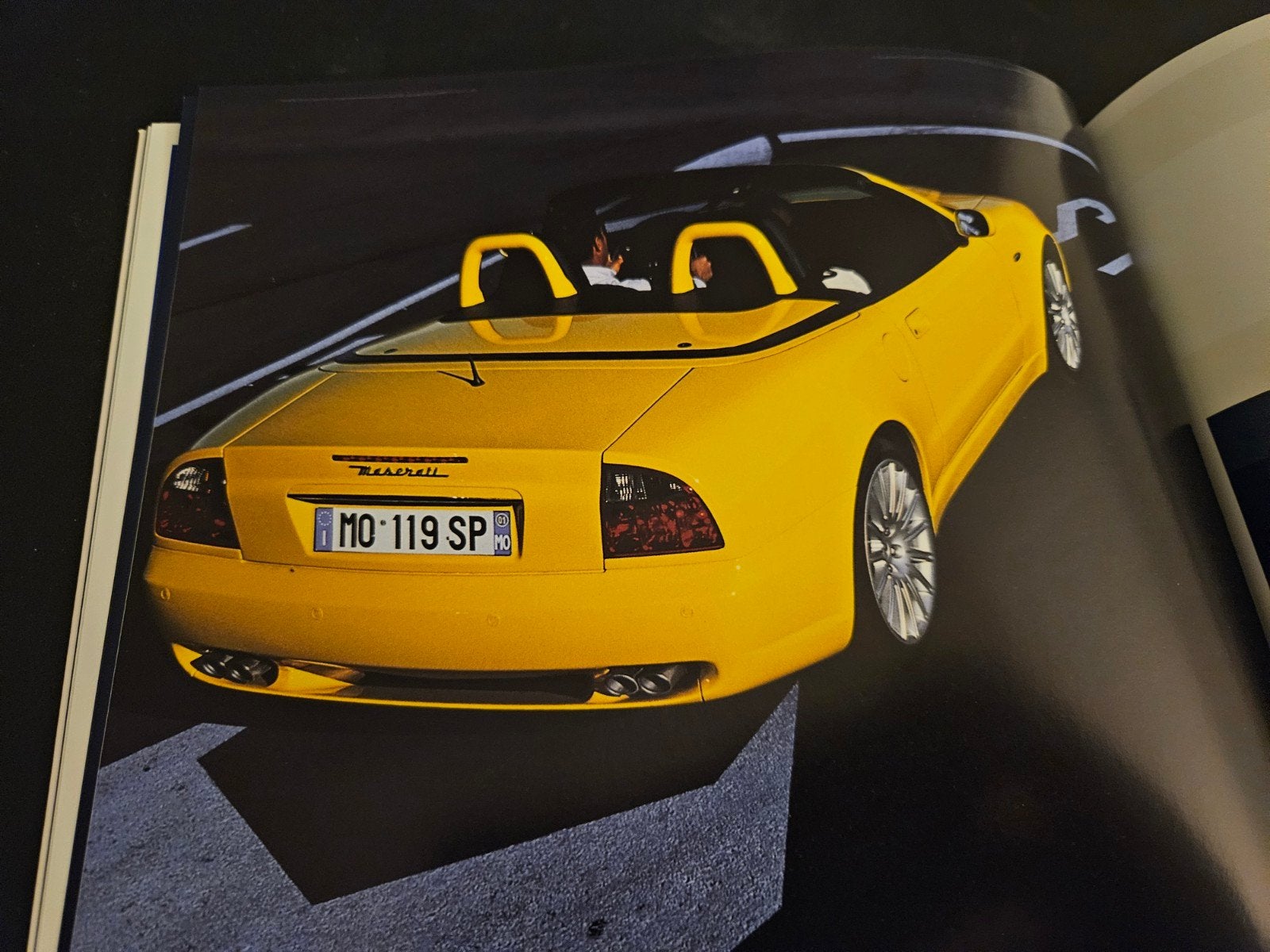 Brochure Maserati Spyder, Ophalen of Verzenden, Zo goed als nieuw, Overige merken