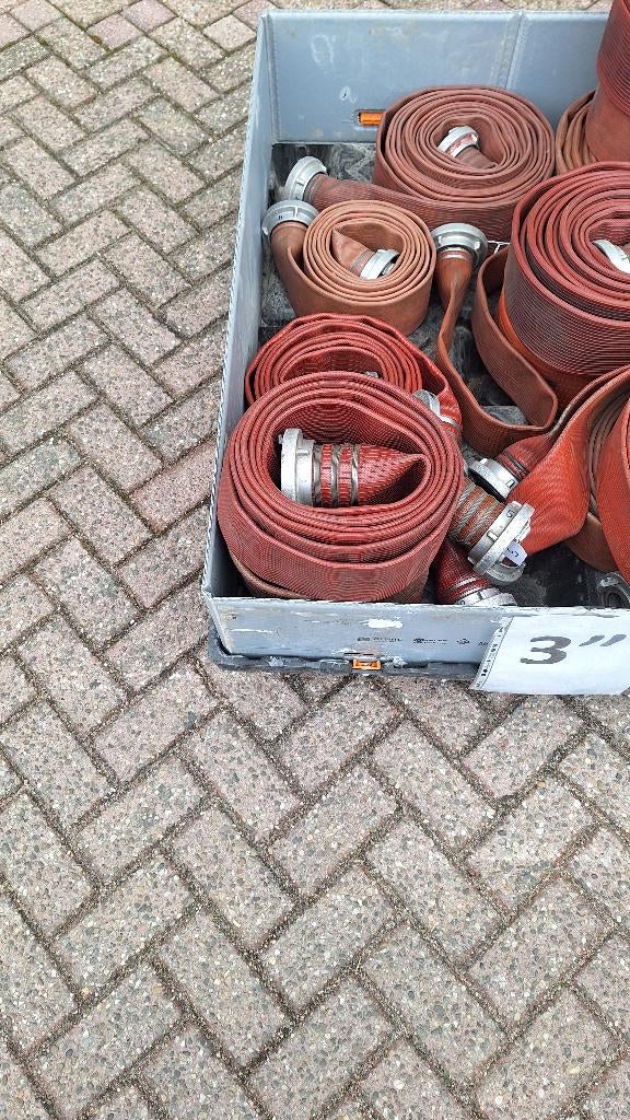 180 m1 Brandweerslang Brandweerslangen 3" Storz koppeling 81, Ophalen, Gebruikt, Overige typen, Industriepark 2a 9351PA Leek