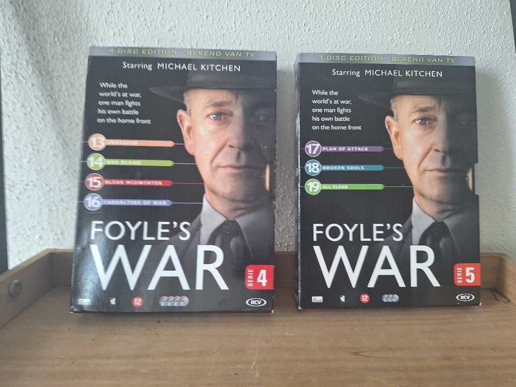 Foyle's war serie 4 en 5, Cd's en Dvd's, Alle leeftijden, Ophalen of Verzenden, Zo goed als nieuw