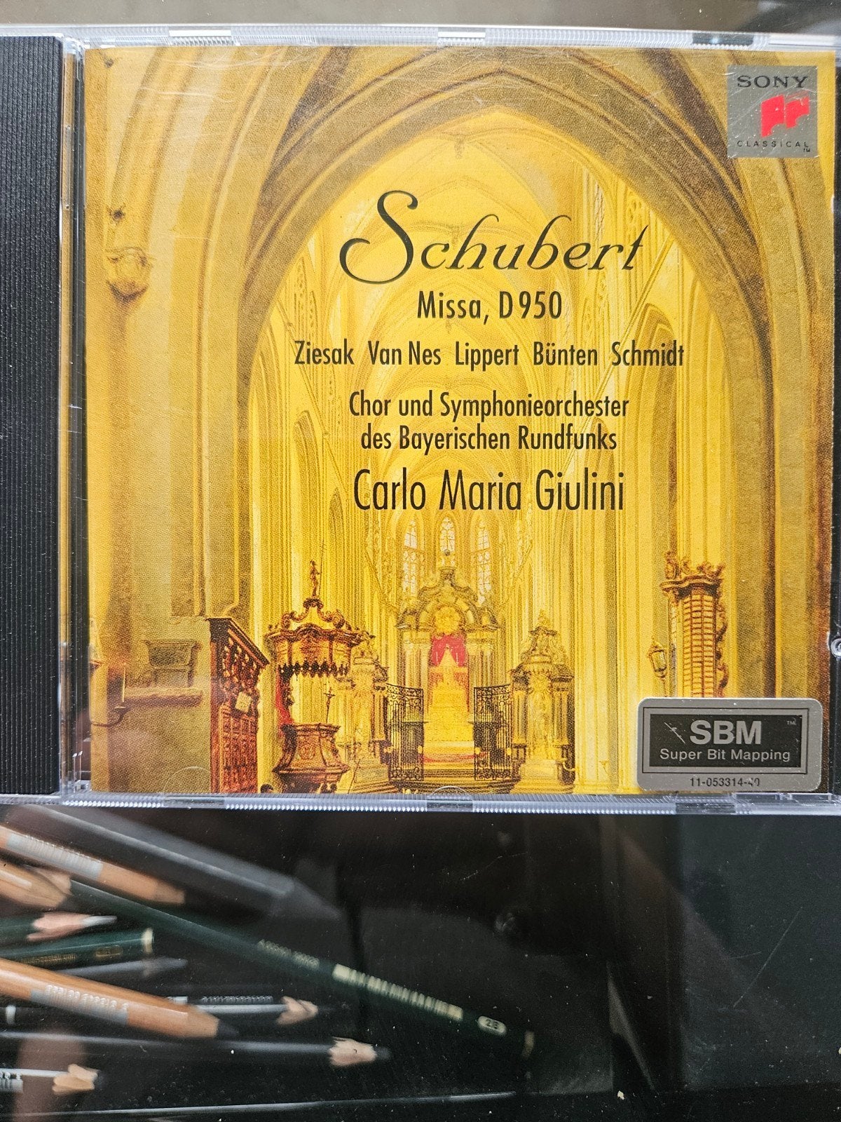 Schubert - Missa D 950 - Carlo Maria Giulini CD, Inclusief boekje, Schubert, Ophalen of Verzenden, Zo goed als nieuw