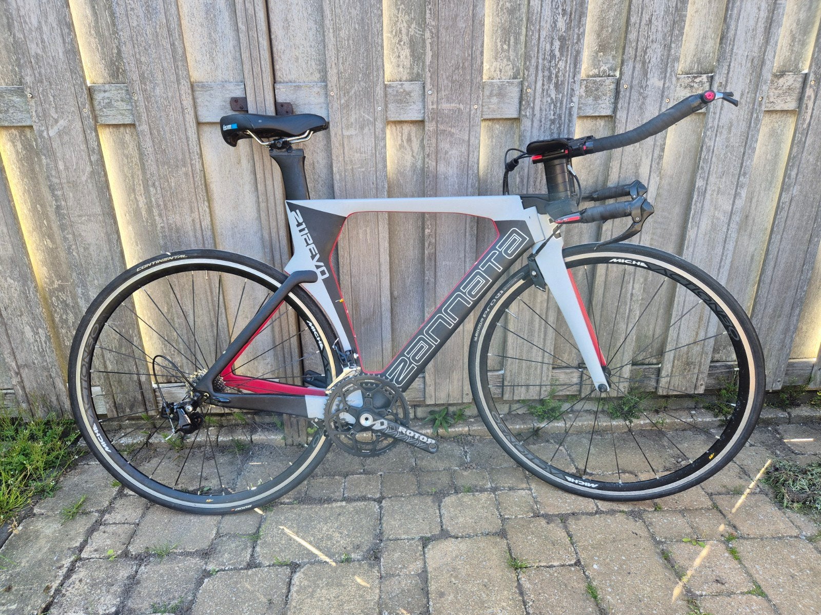 Tijdrit/ triathlonfiets Zannata Z112 evo, Fietsen en Brommers, Fietsen | Racefietsen, Overige merken, Carbon, Ophalen of Verzenden