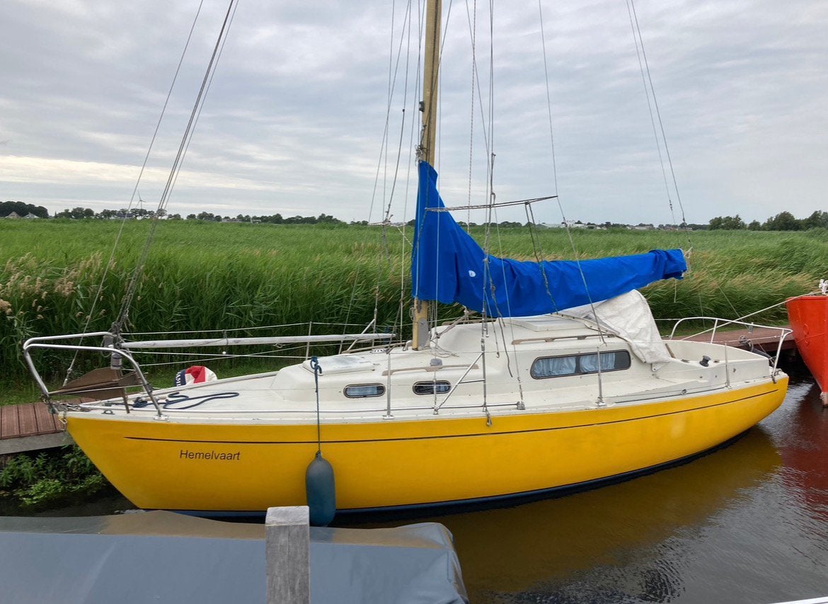 Albin Vega 1700 zeilboot uit 1972 Leimuiden, Watersport en Boten, Ophalen, 9 m, Gebruikt, Binnenboordmotor