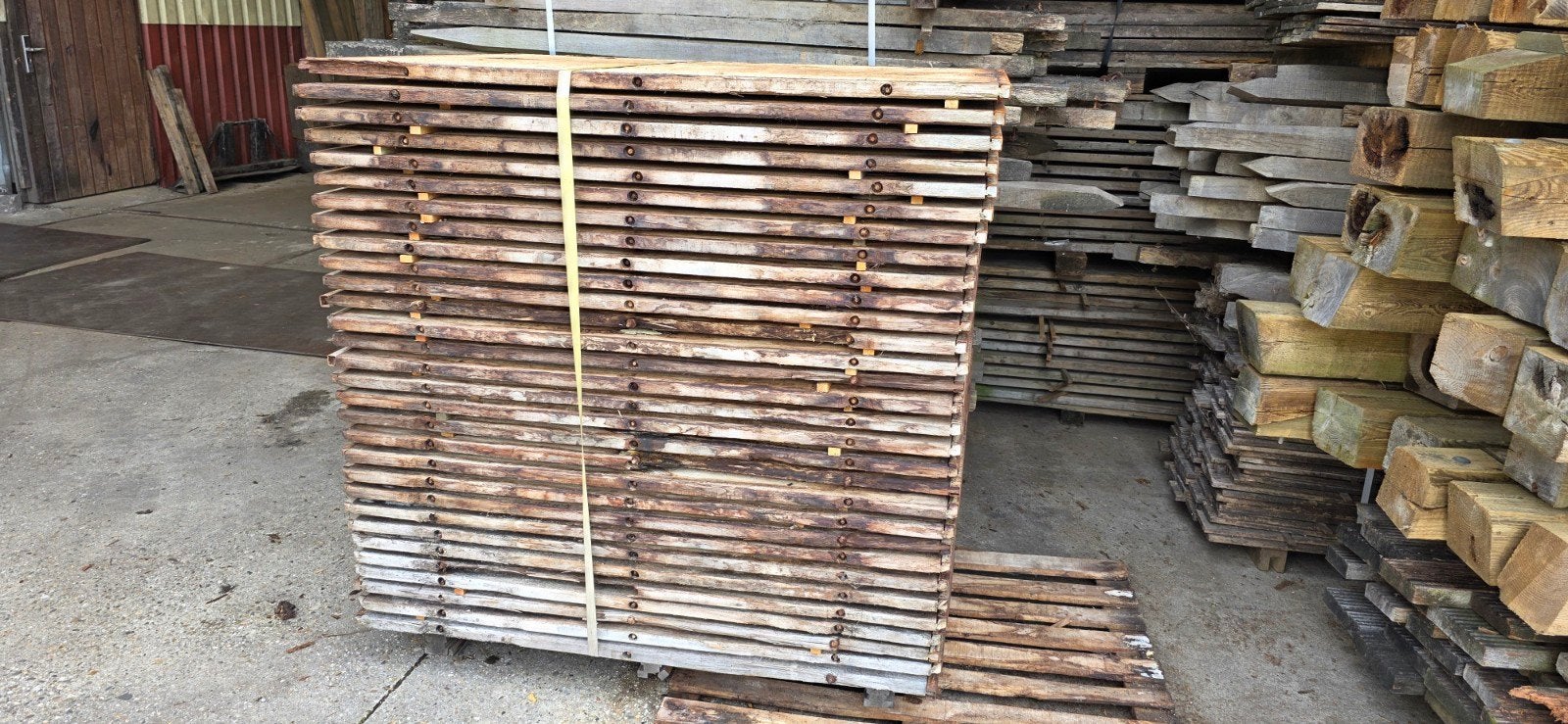 Harthouten steenschotten | 140 x 110 x 3 cm | 30 stuks, 25 tot 50 mm, Overige typen, Ophalen of Verzenden, Minder dan 200 cm