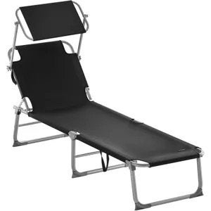 Isabella Zonnebed - Nieuw - Comfortabel en Opvouwbaar, Tuin en Terras, Tuinsets en Loungesets, Ophalen, Nieuw, Aluminium, 2 zitplaatsen