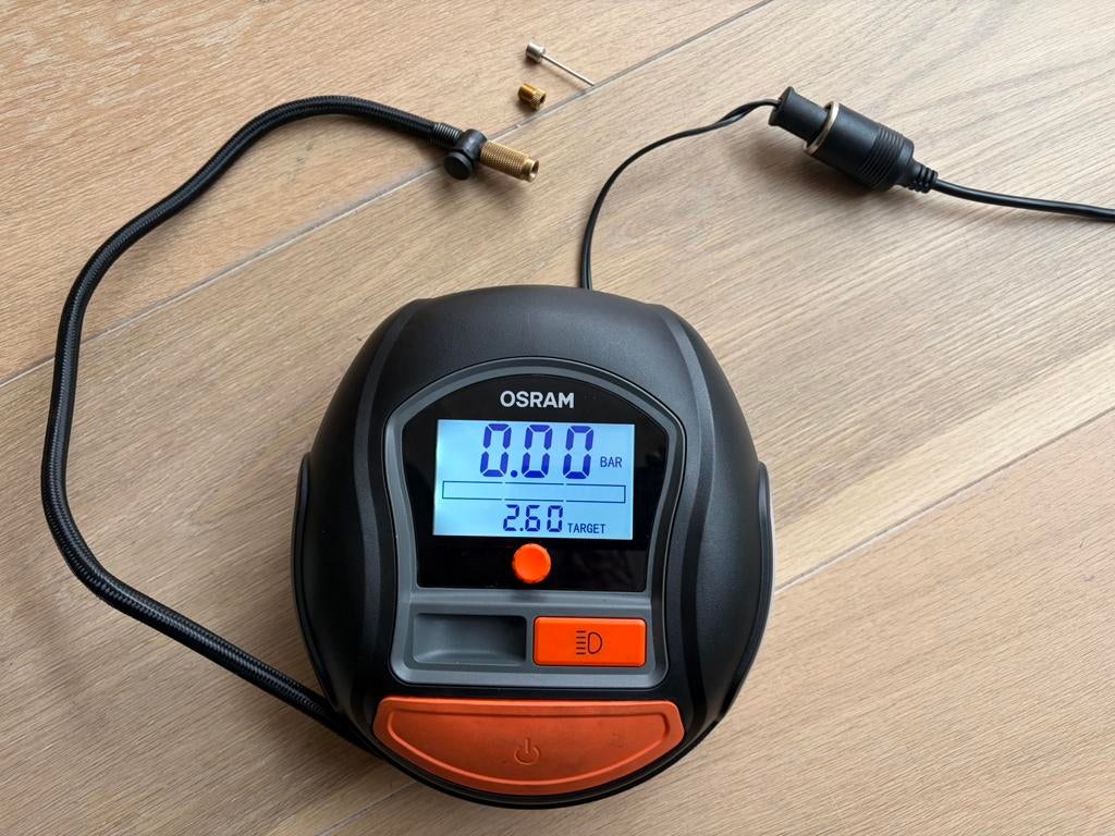 OSRAM TYREinflate 1000 , bandenpomp. 12V+220V, Auto diversen, Autogereedschap, Ophalen of Verzenden