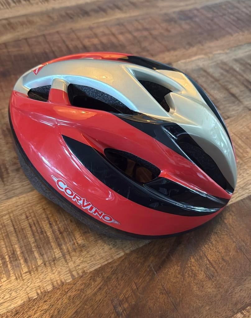 Mooie kinder fiets helm van Corvino, Ophalen of Verzenden, Gebruikt, Jongen of Meisje
