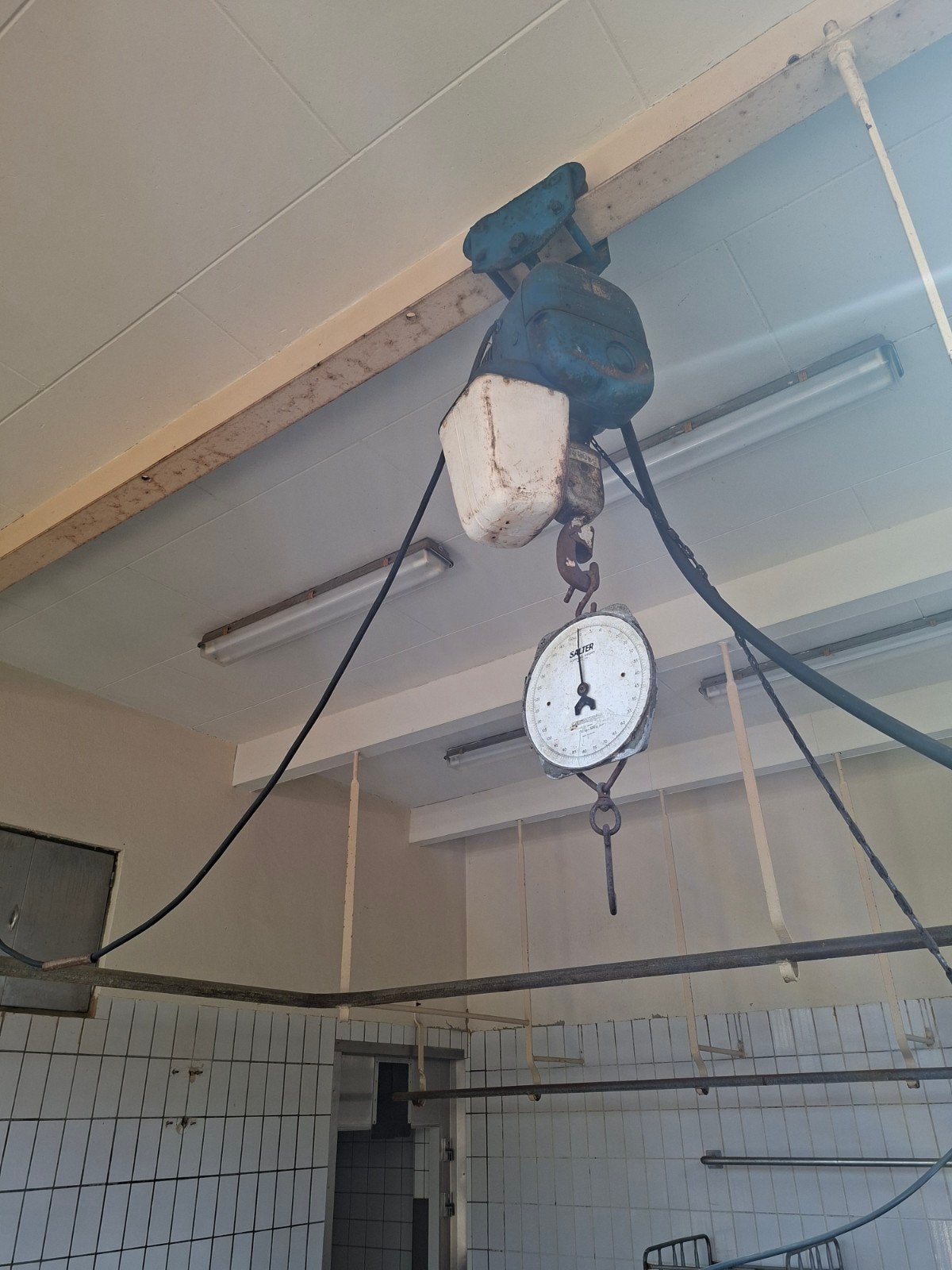 takel krachtstroom, Ophalen, Gebruikt