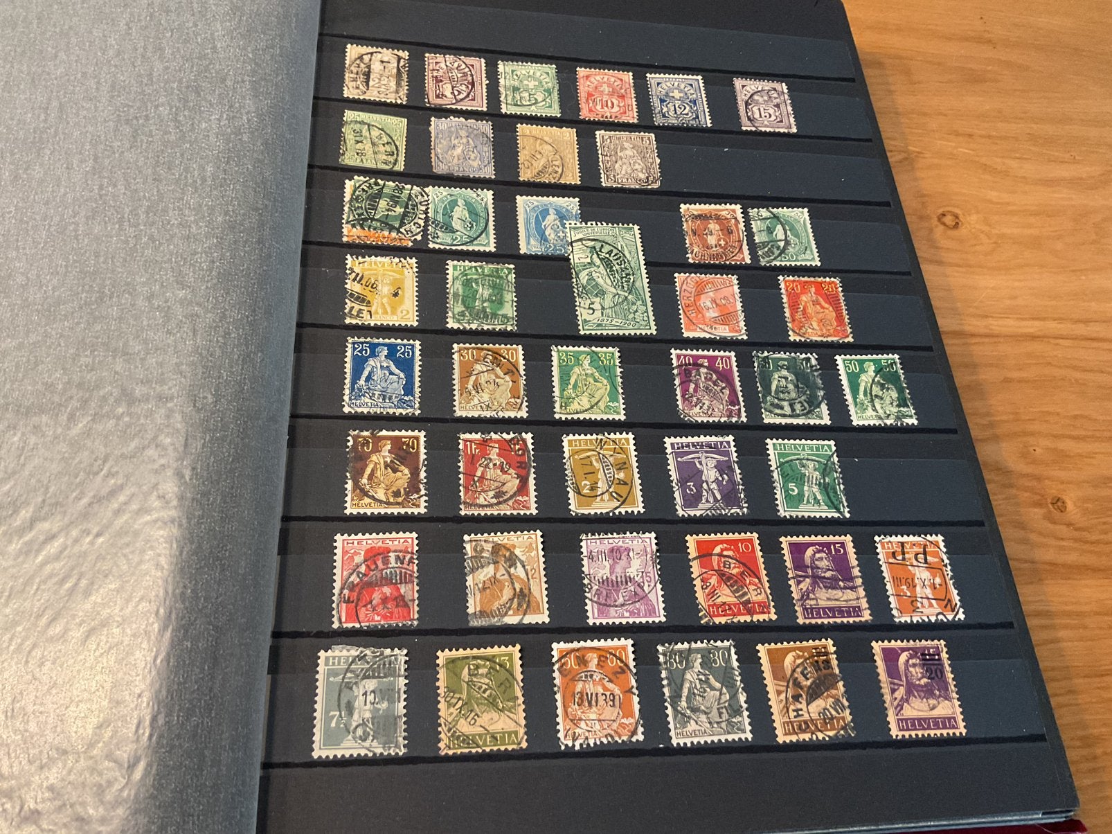 Stockboek Zwitserland, Postzegels en Munten, Postzegels | Volle albums en Verzamelingen, Ophalen of Verzenden, Buitenland