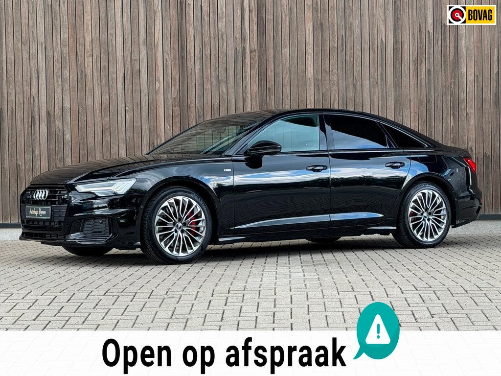 Audi A6 Limousine 55 TFSI e quattro Pro Line S Competition, Automaat, Zwart, 4 cilinders, Zwart