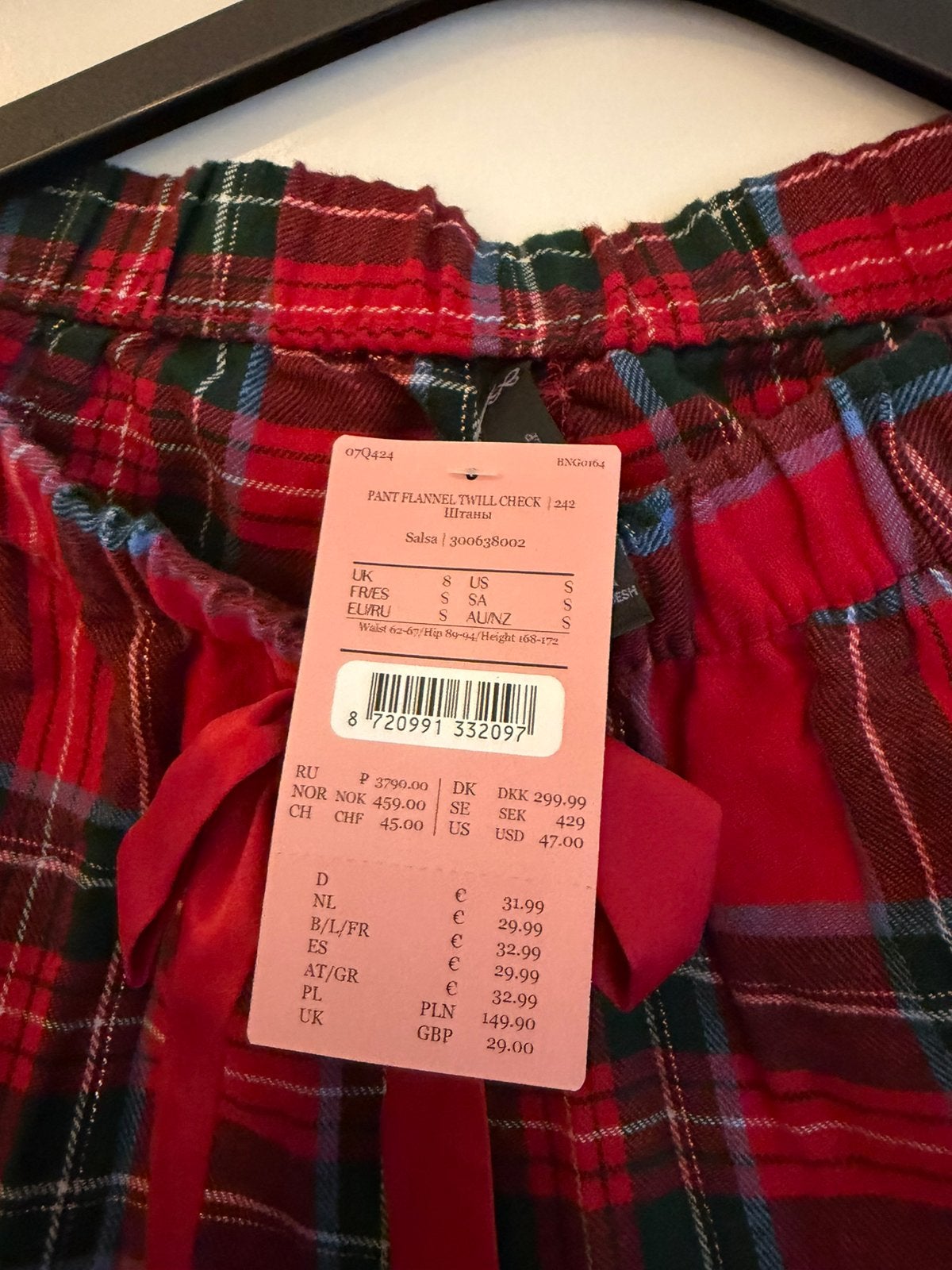 Nieuwe lounge/pyamabroek Hunkemoller maat S, Kleding | Dames, Pyjama's, Ophalen of Verzenden, Nieuw, Maat 38/40 (M)