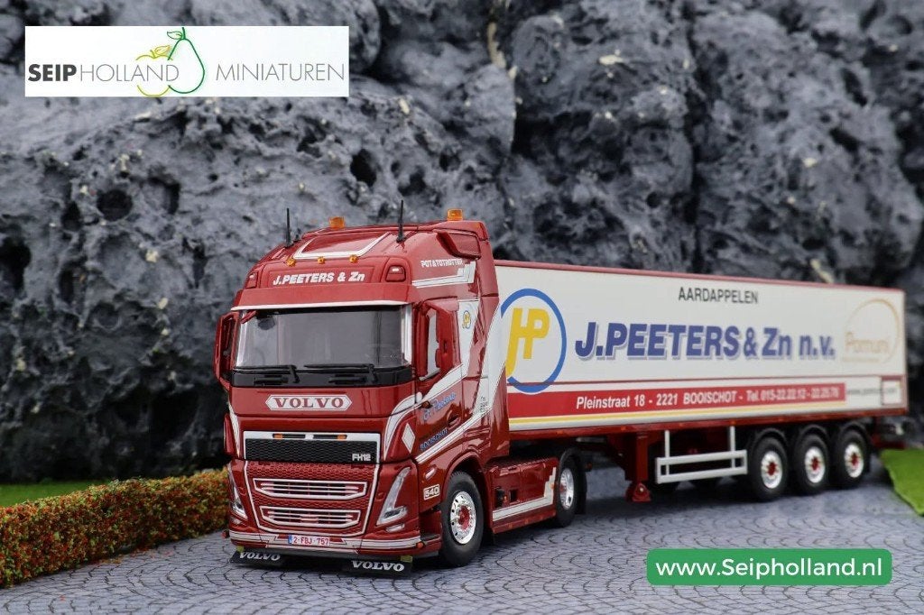 Tekno Volvo FH05 Glob XL 4x2 Aardap.oplegger PEETERS, Nl, Tekno, Bus of Vrachtwagen, In