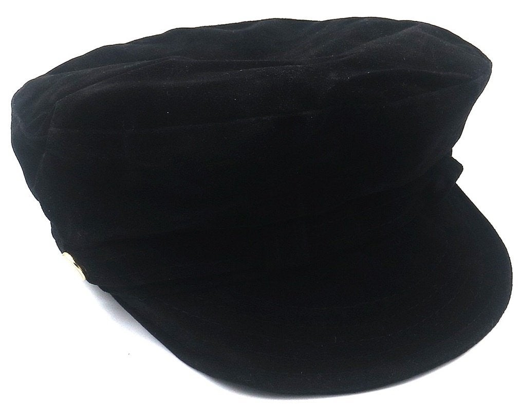 Schippers pet zwart one size dames, Ophalen of Verzenden, Nieuw, Maat 42/44 (L), Muts