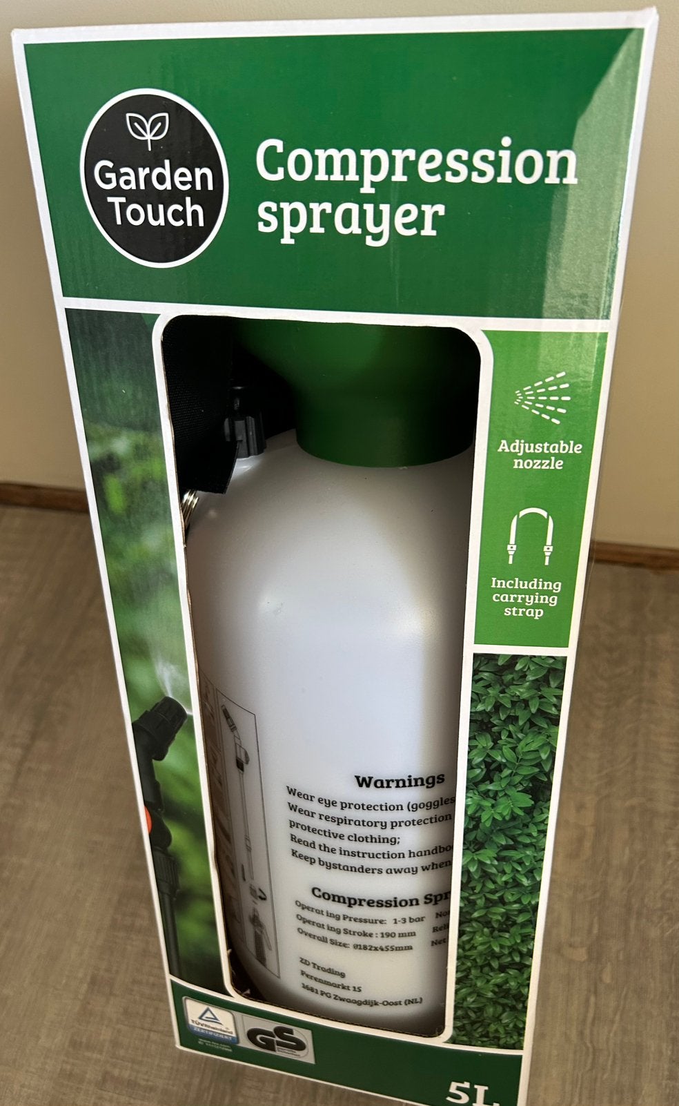 Te koop compression sprayer, Tuin en Terras, Ophalen, Zo goed als nieuw, Onkruidbestrijding