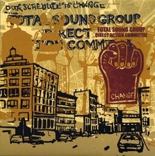 total sound group direct action committee/change-garage/punk, LP, Inclusief insert, Verzenden, Zo goed als nieuw