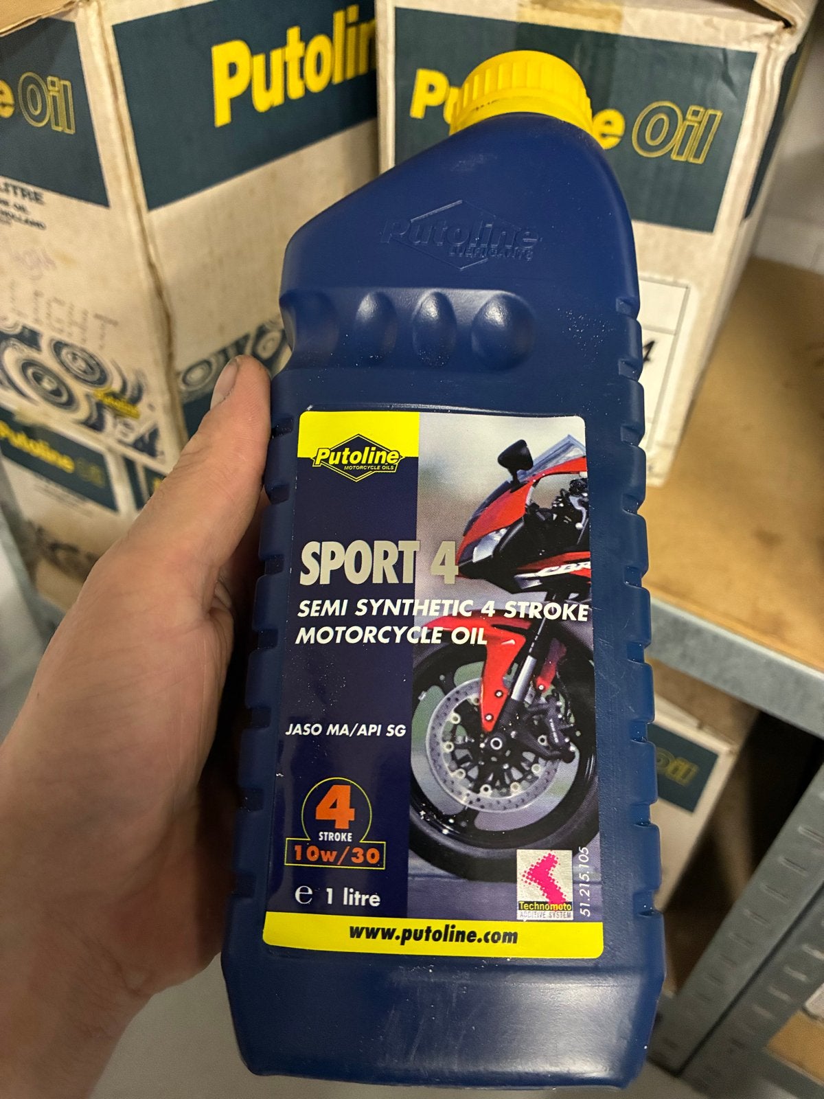 Putoline Sport Semi Synthetische 10w30 Motorolie 72 liter, Ophalen of Verzenden
