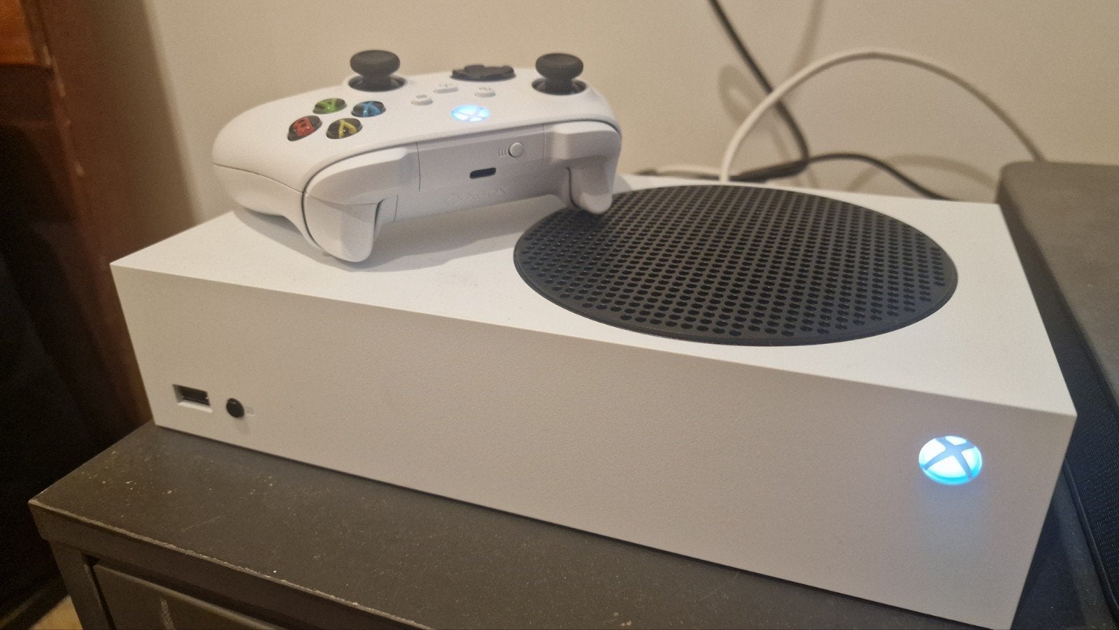 Xbox Series S met controller en originele doos, Ophalen, Zo goed als nieuw, Xbox Series S