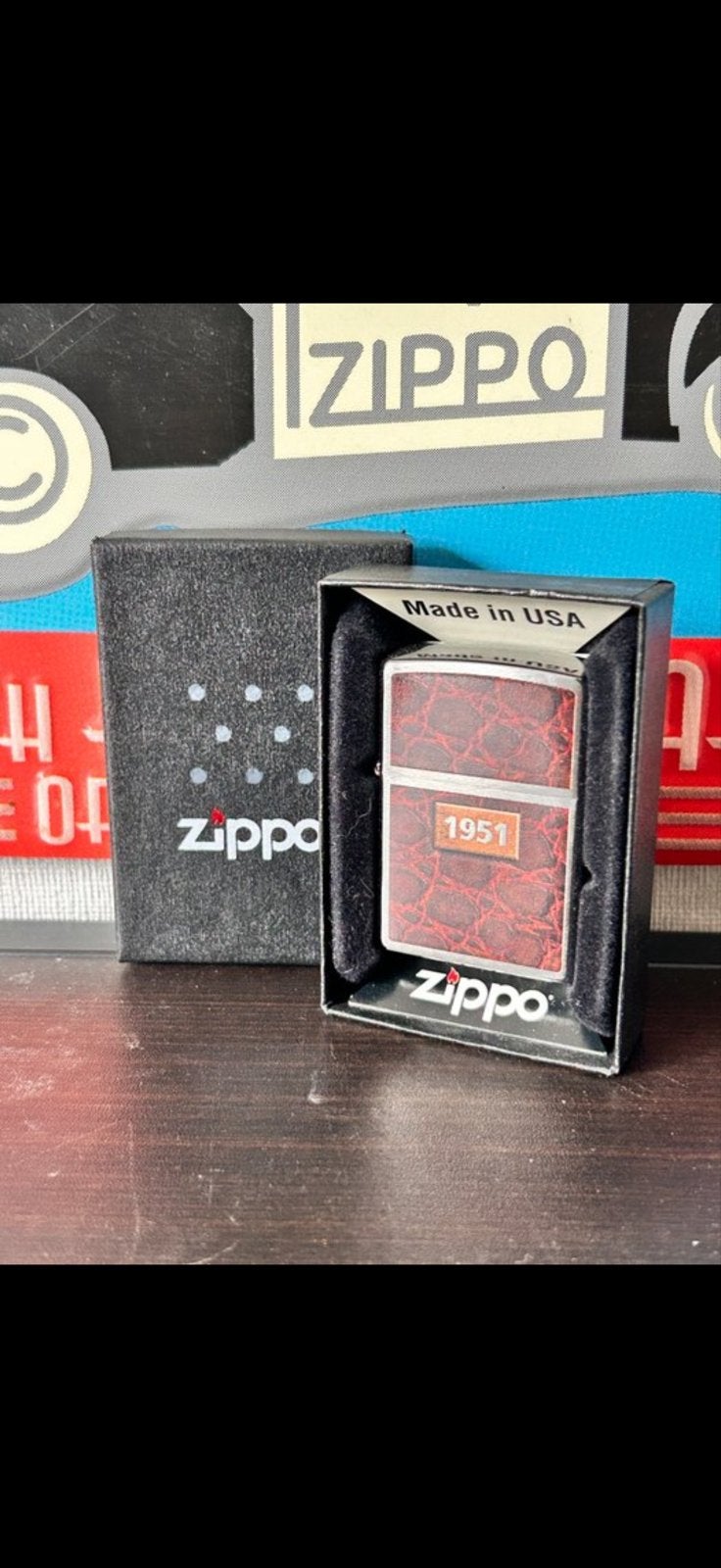Zippo B16-1951 Benzineaansteker - Nieuw in Doos, Ophalen of Verzenden, Nieuw, Aansteker