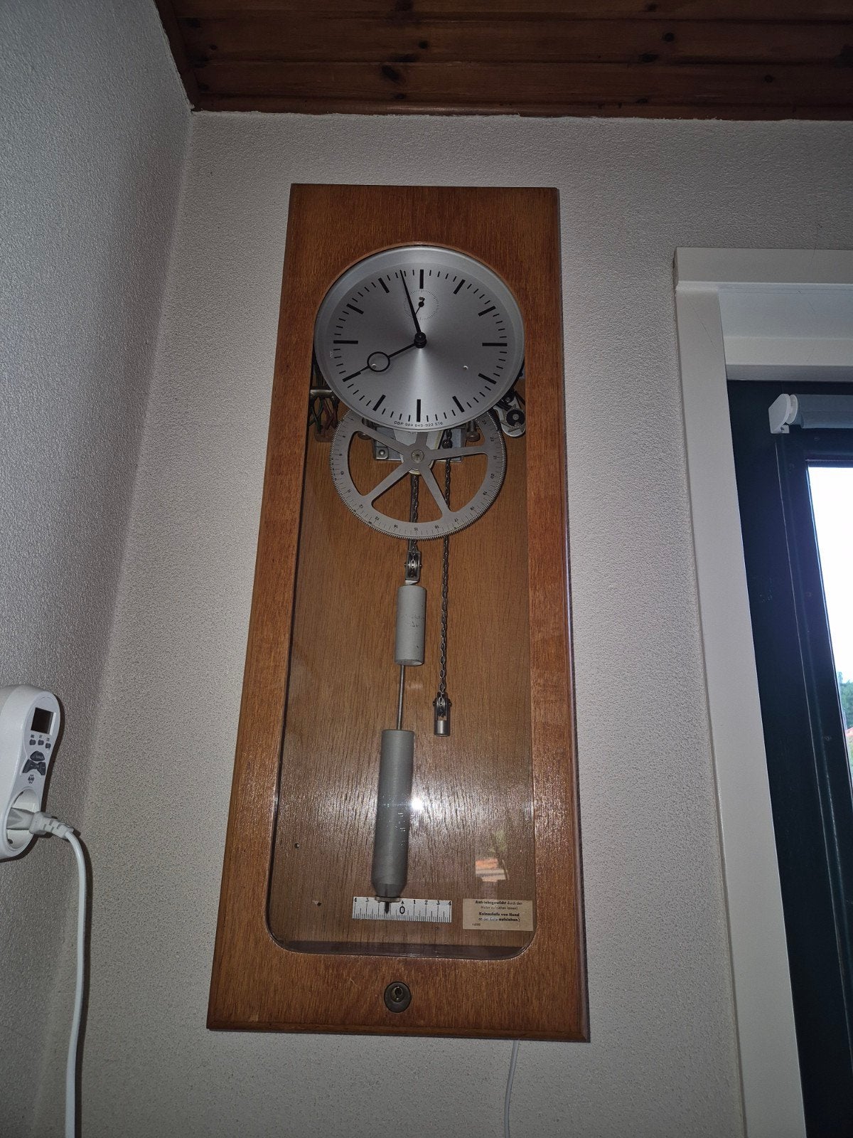 moederklok. Burk, Ophalen