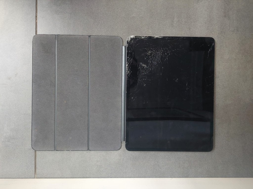 ipad pro 12.9"defect scherm, Computers en Software, Apple iPads, Gebruikt, Apple iPad Pro, Wi-Fi, 13 inch of meer, 512 GB, Grijs