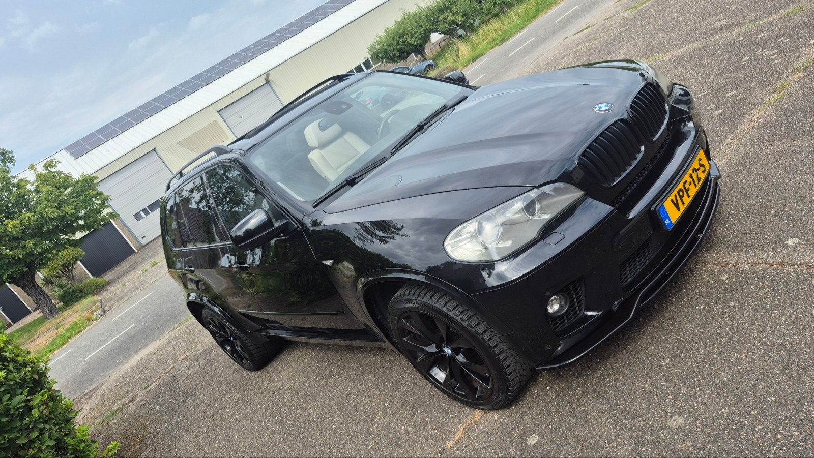 BMW X5 M Xdrive 40D 2010 grijskenteken marge, Euro 5, Beige, 2993 cc, Zwart