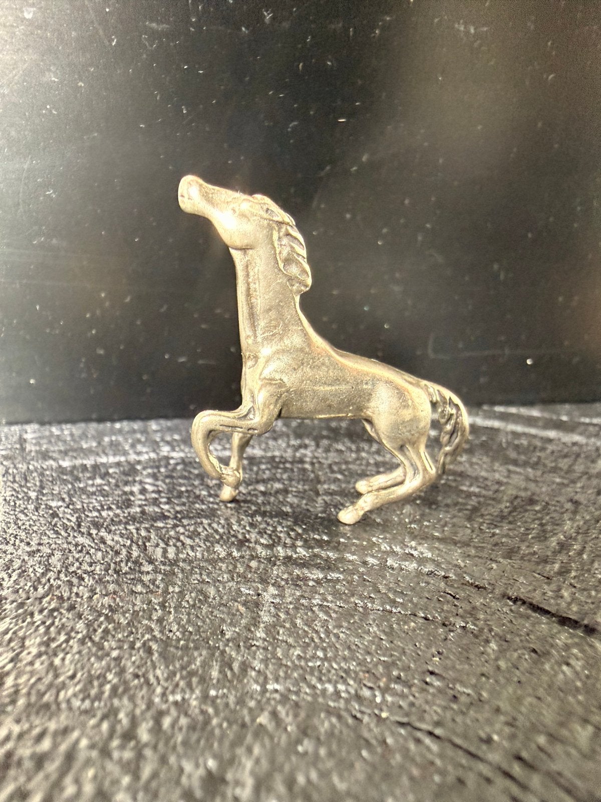 Zilveren Miniatuur Steigerend Paardje - 800 Zilver, Verzenden, Zilver