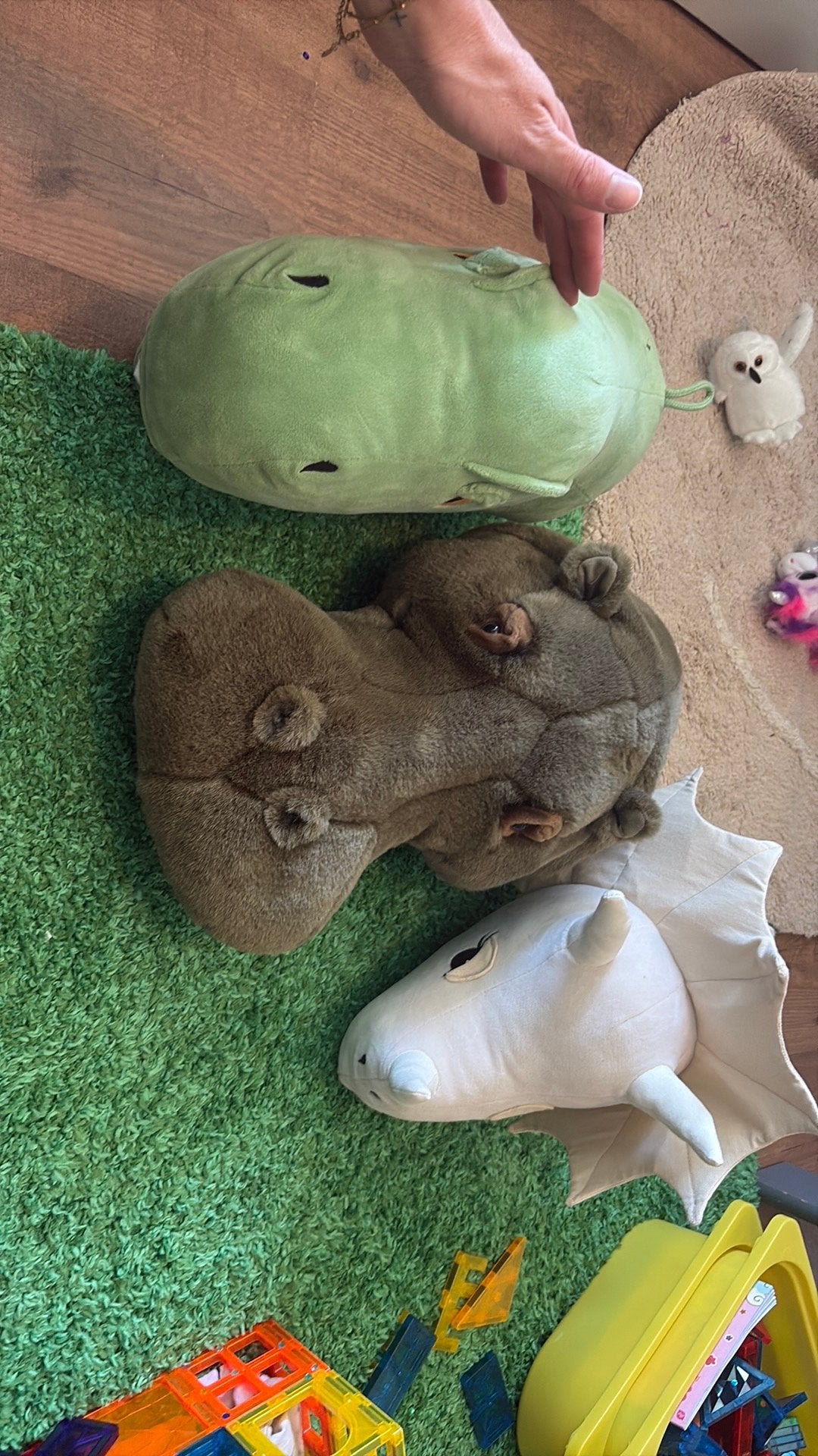 Dierenkop muurknuffel, Kinderen en Baby's, Speelgoed | Knuffels en Pluche, Ophalen, Zo goed als nieuw, Overige typen