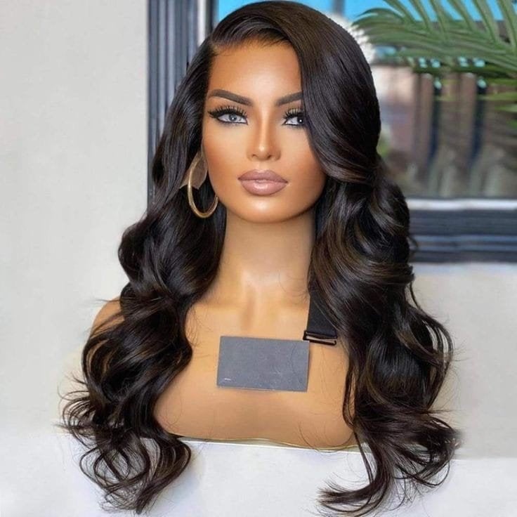 24 inch bodywave pruik / wig 100% menselijke haar, Ophalen of Verzenden, Nieuw, Pruik of Haarverlenging