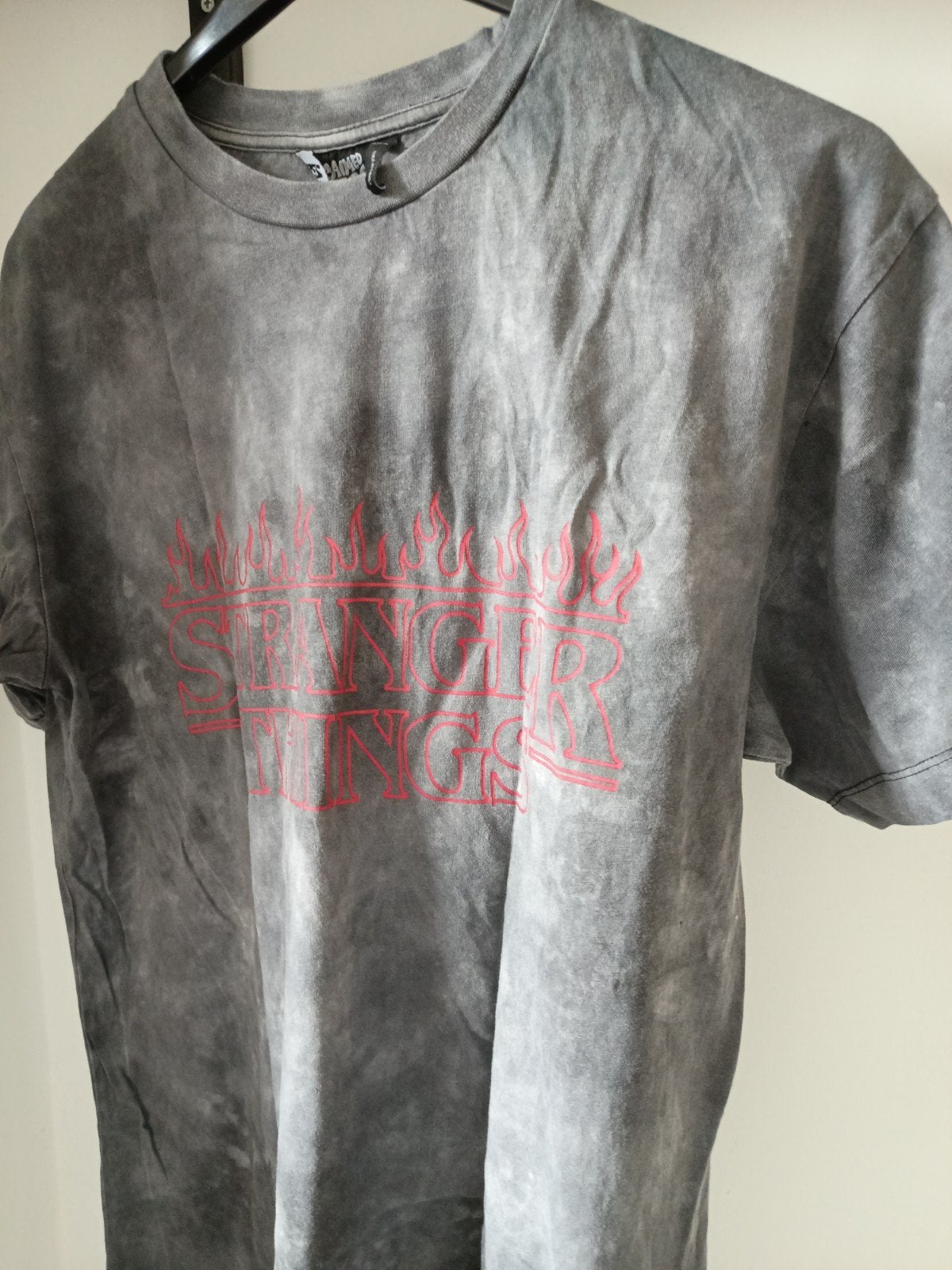 Reclaimed Vintage Stranger Things T-shirt Grijs Maat M, Maat 48/50 (M), Ophalen of Verzenden, Zo goed als nieuw, Grijs
