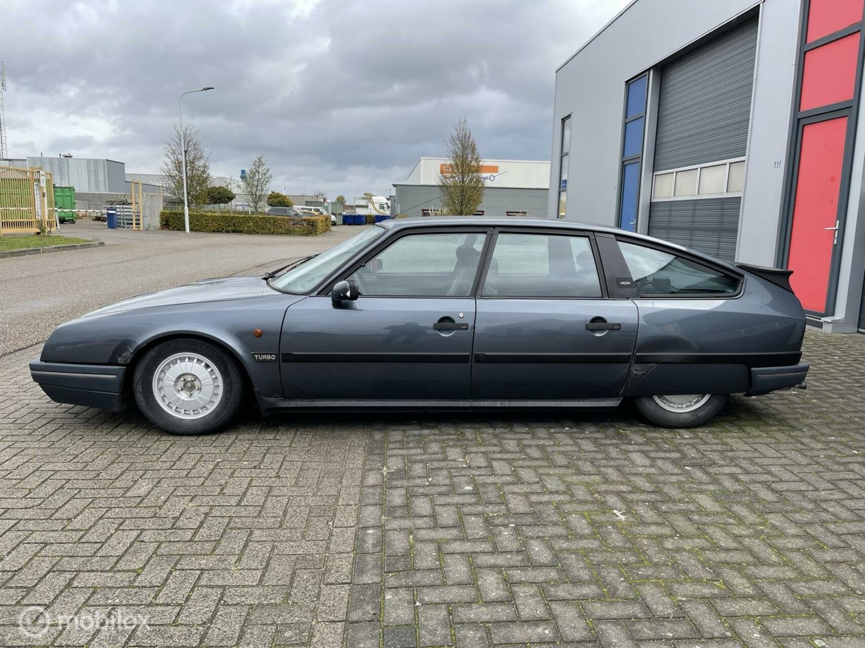 Citroen CX 2.5 GTI Turbo 2 | 1988 | Morette | Airco |NL --PR, Auto's, 2500 cc, Stof, Zwart, Bedrijf