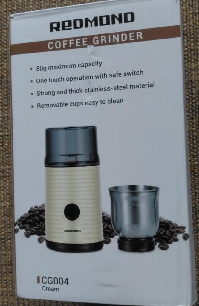 Nieuwe REDMOND koffiemolen (model NS-3018), Ophalen of Verzenden, Nieuw, Overige modellen, Koffiebonen