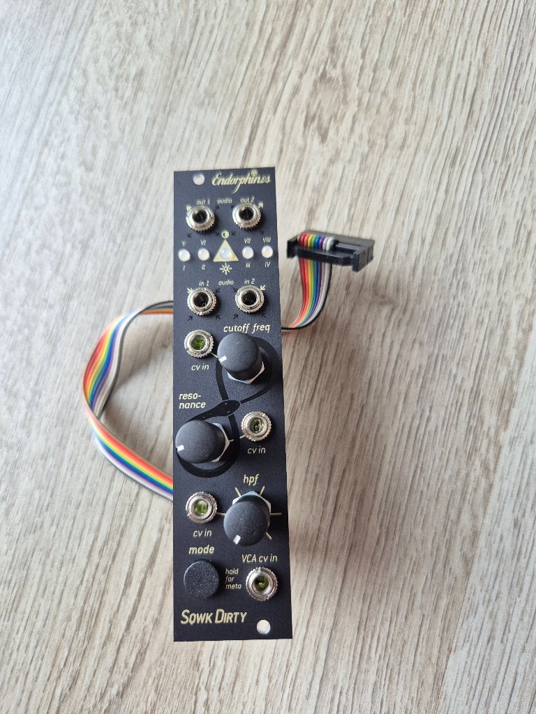 Endorphin.es Squawk Dirty To Me Black/Gold VCF (m2455042247