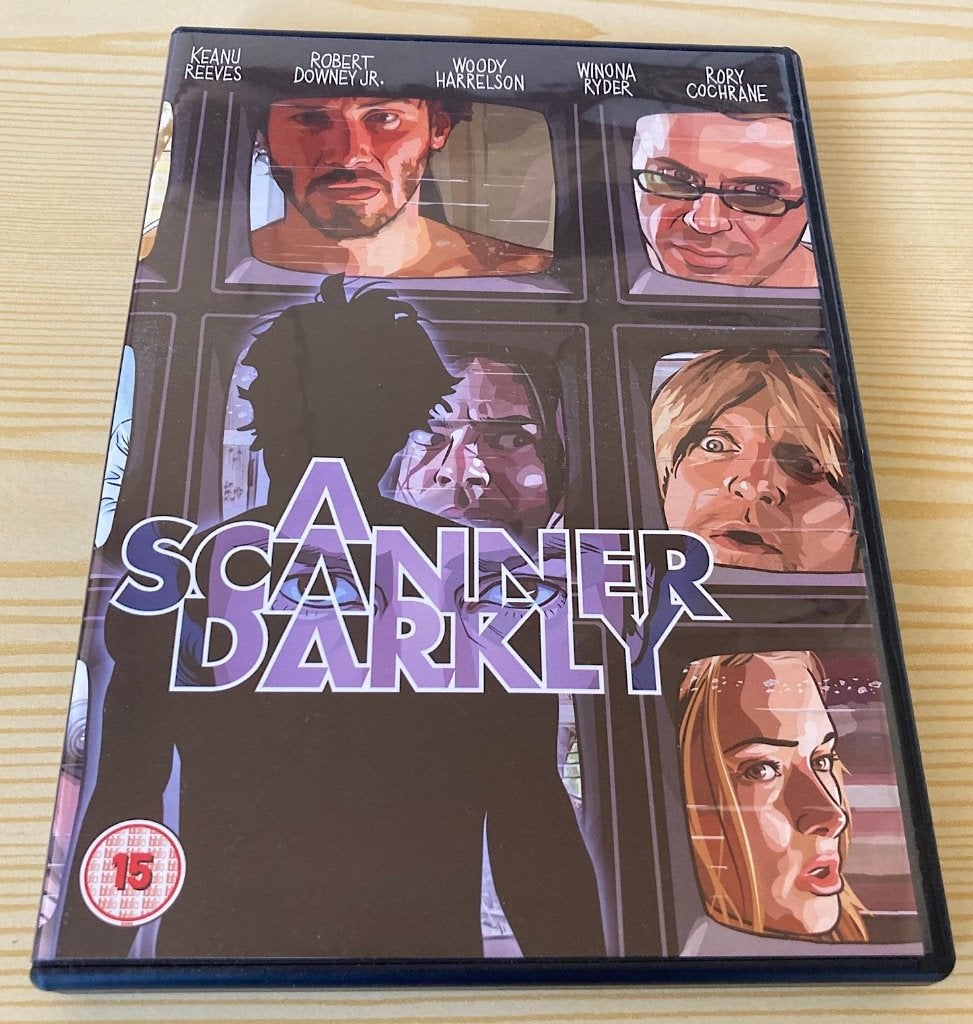 dvd A Scanner Darkly met Keanu Reeves (UK Import), Ophalen, Engels, Engels, Zo goed als nieuw