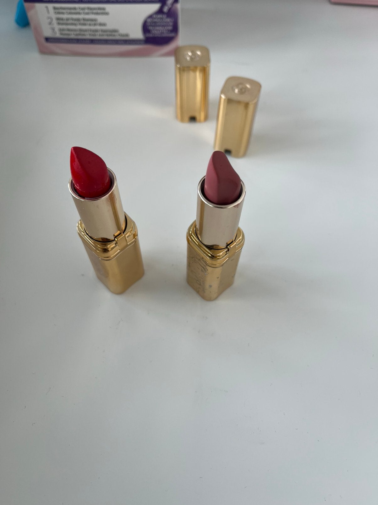 Loreal color riche lippenstift, Ophalen of Verzenden, Zo goed als nieuw, Lippen, Make-up