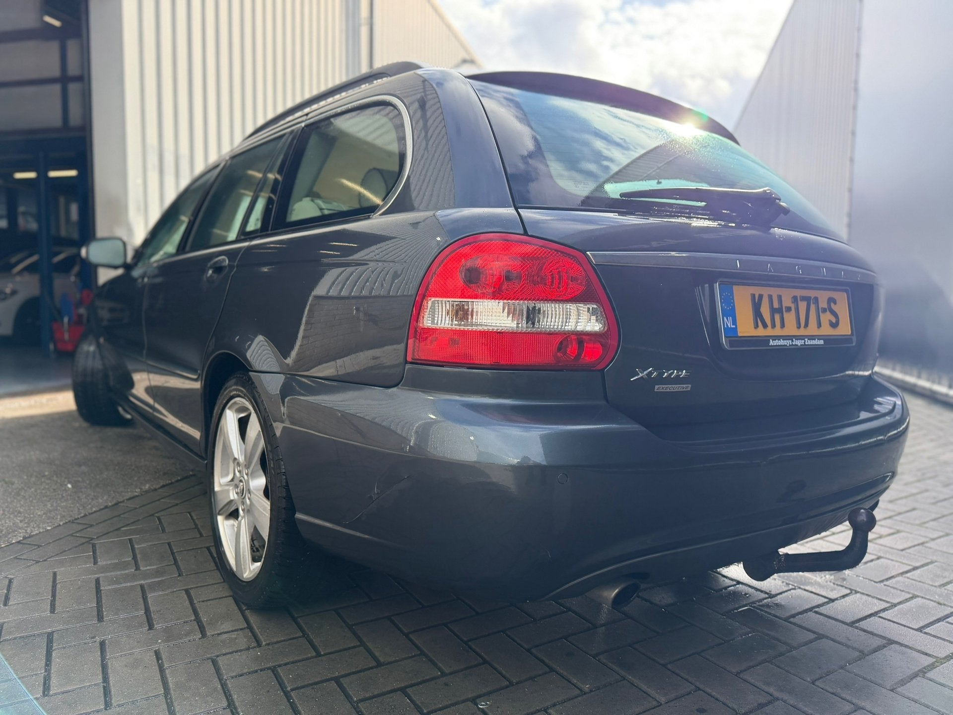 Jaguar X-type Estate 2.5 V6 Leder Stoelverwarming Houtenstuu, Auto's, Jaguar, 196 pk, Gebruikt, 2495 cc, Handgeschakeld