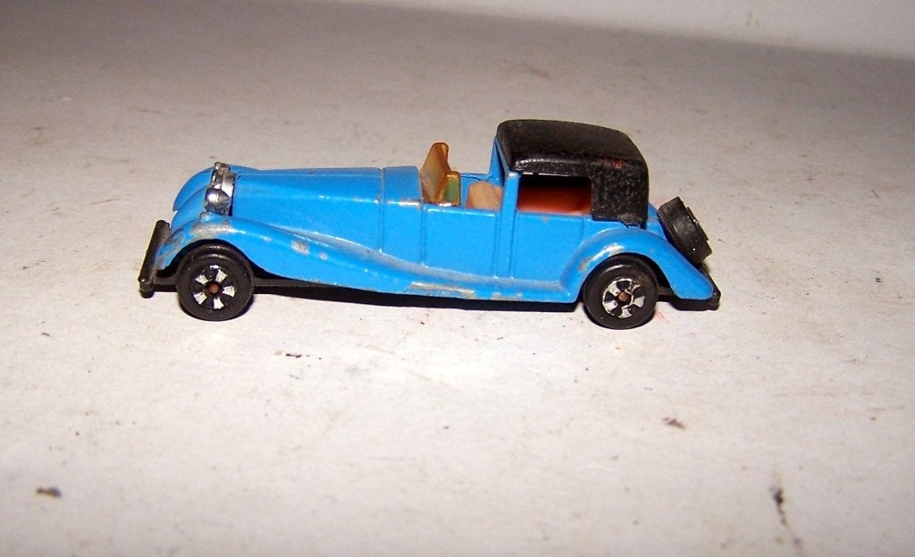 Bugatti Coup de Ville blauw HW HongKong 204. 1/80. Izgs., Ophalen of Verzenden