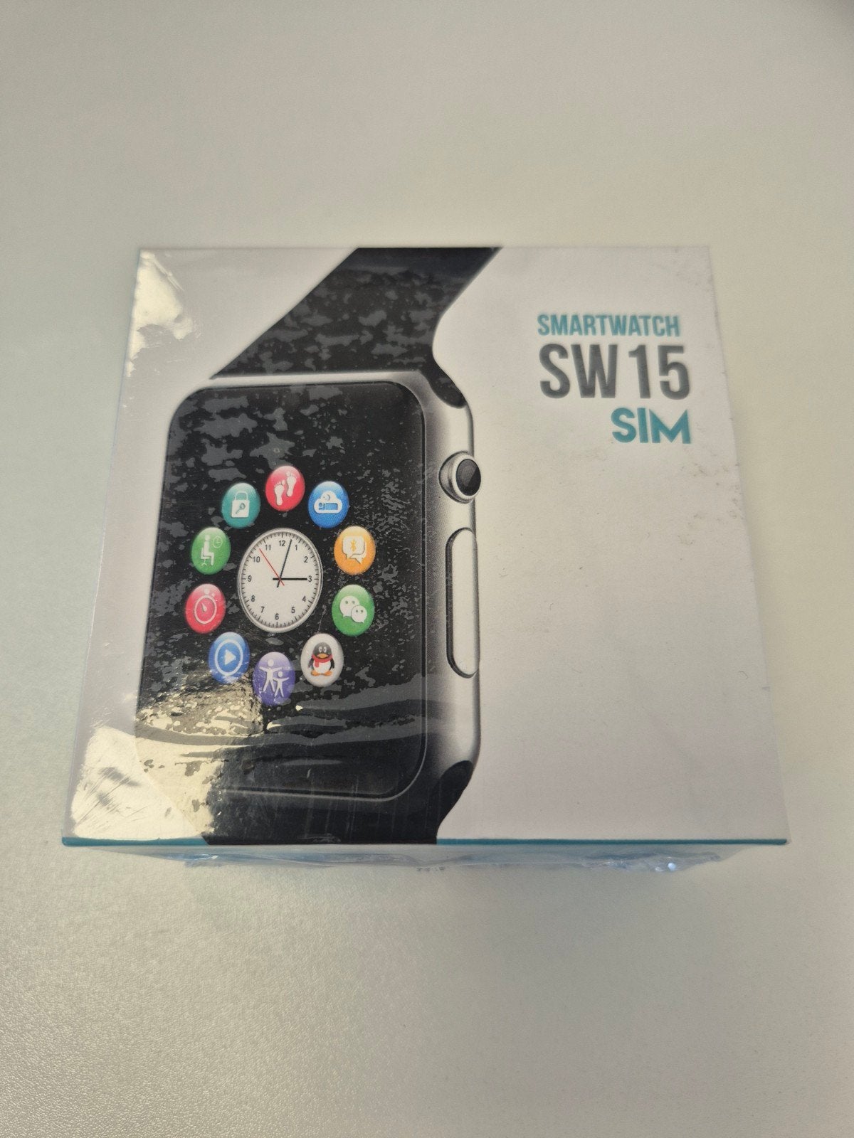 Prixton Smartwatch SW15 SIM - Nieuw in verpakking, Ophalen of Verzenden, Nieuw, Zwart, Android