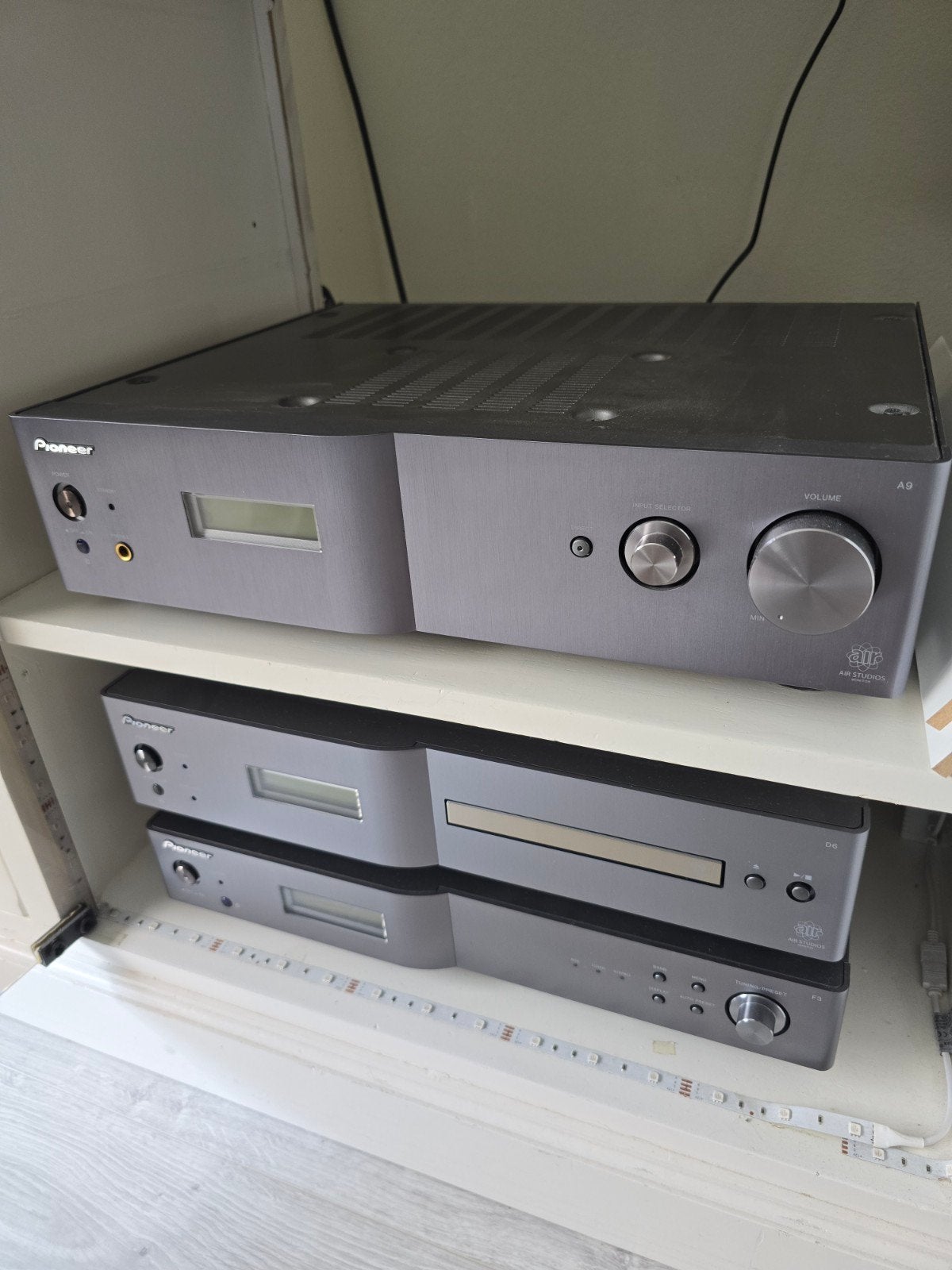 Pioneer A-A9-J versterker dual mono block., Ophalen, Zo goed als nieuw, Stereo, Pioneer