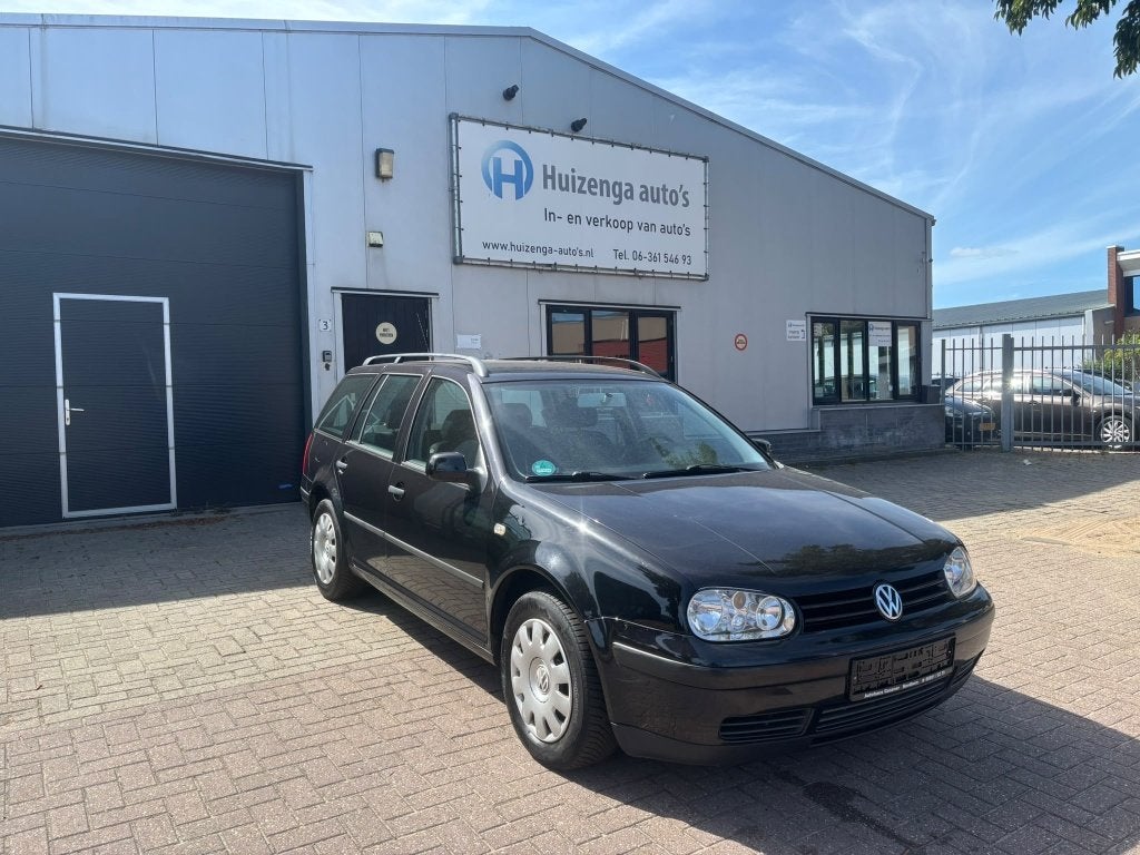 Volkswagen Golf Variant 1.6 Comfortline| AIRCO! | EXPORT!, Auto's, Stof, Gebruikt, Zwart, 4 cilinders