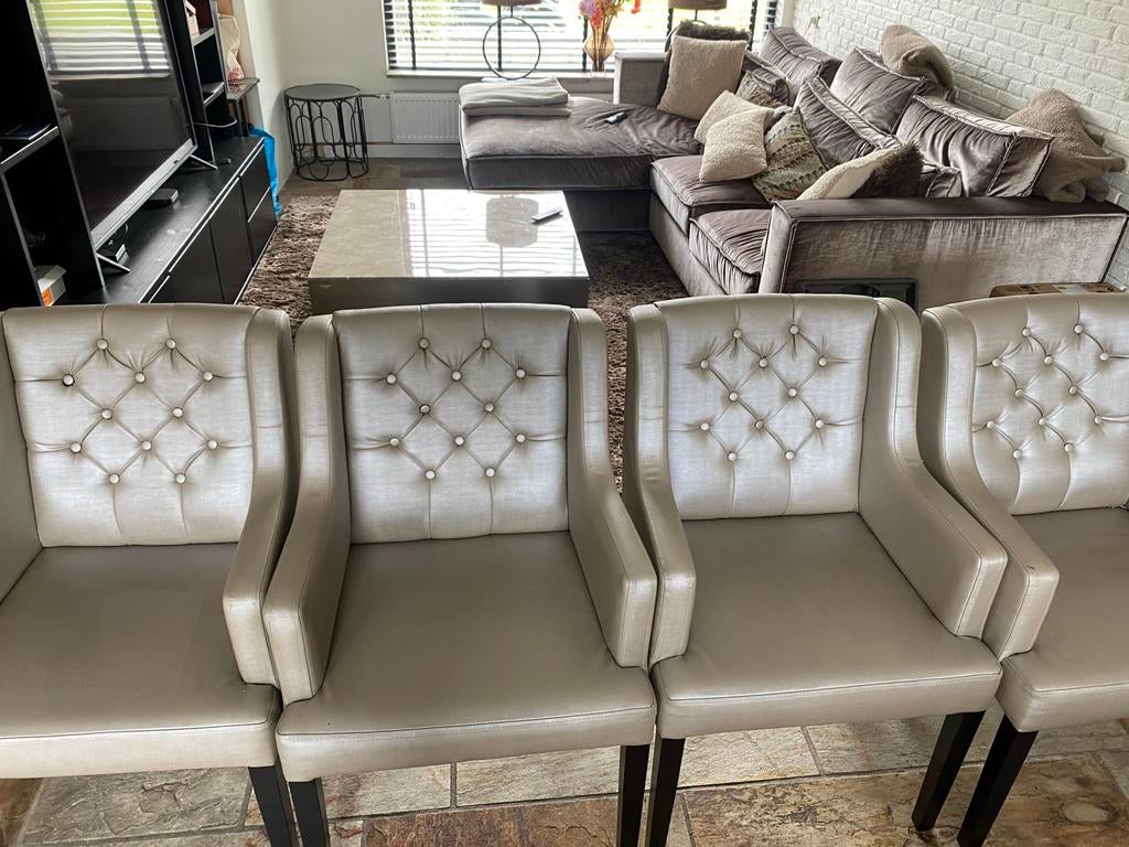 Eetkamer stoelen, Ophalen, Overige materialen, Overige kleuren, Zo goed als nieuw