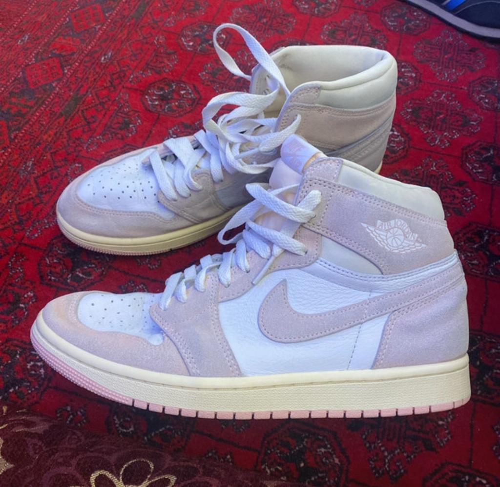 Air Jordan 1 Retro High OG Washed Pink - Maat 41, Ophalen of Verzenden, Gedragen, Roze, Sneakers of Gympen