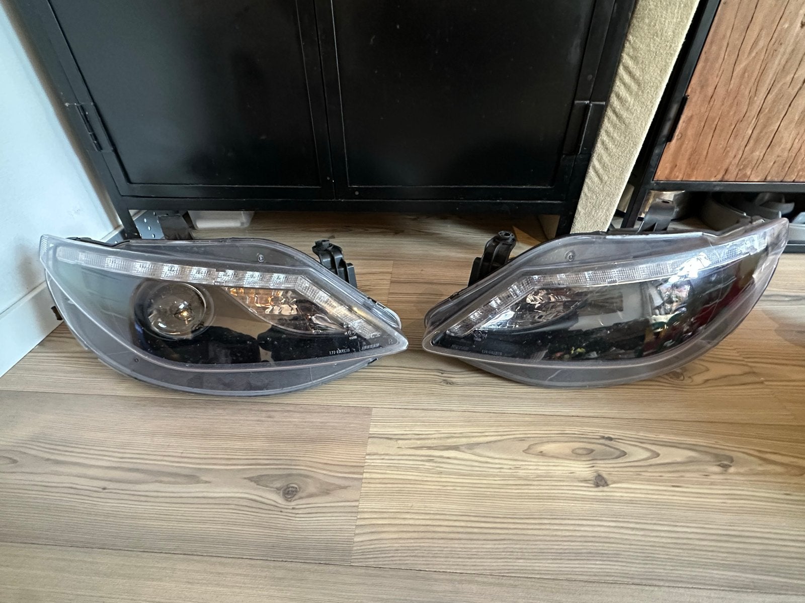 Koplampen Seat Ibiza 6J LED DRL (set), Ophalen of Verzenden, Gebruikt, Seat