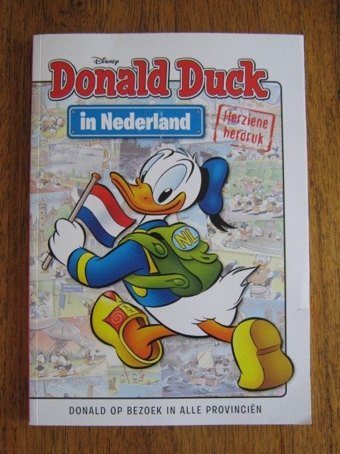 Donald Duck in Nederland (herziene herdruk) alle provincies, Boeken, Stripboeken, Eén stripboek, Ophalen of Verzenden, Gelezen