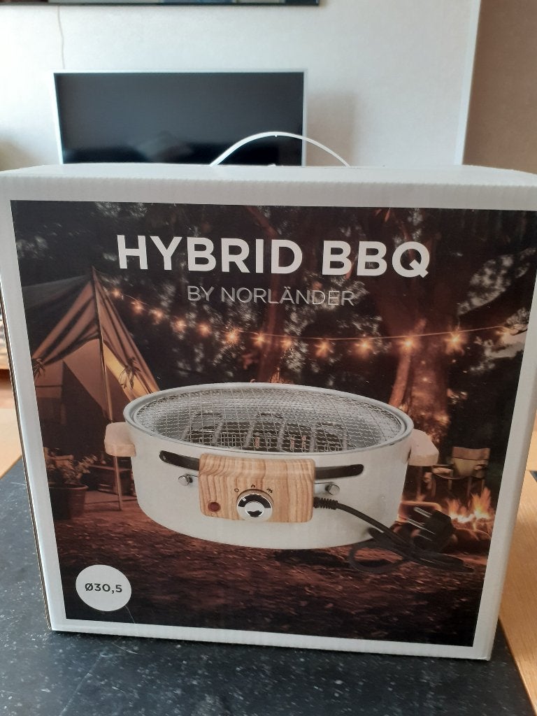 Hybride bbq, Ophalen, Nieuw, NORLÄNDER OUTDOOR