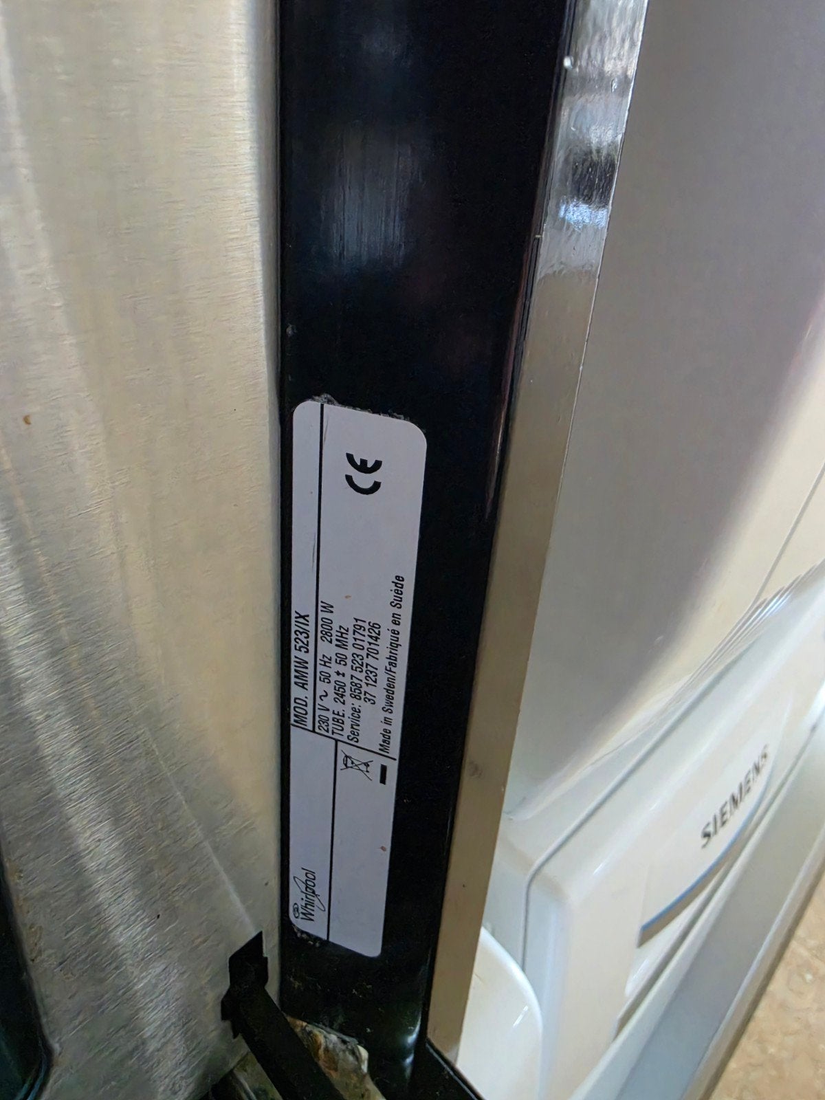 Whirlpool inbouw combimagnetron | 40 liter | Gratis thuis ✅️, Whirlpool, Hete lucht, Ophalen of Verzenden, Oven met grill