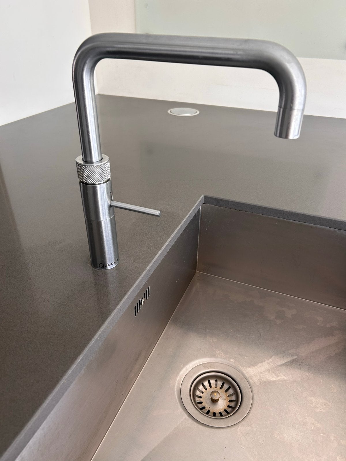 Quooker 3 liter kokendwaterkraan, Zilver, Ophalen of Verzenden, Metaal, Overige merken